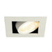 SLV 115701 KADUX LED DL SET, square, matt white, 9W, 38°, 3000K, incl. driver - Toplightco