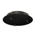 SLV 132610 FITU ceiling canopy, triple, round, black, incl. strain-relief, 16A max. - Toplightco
