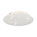 SLV 132611 FITU ceiling canopy, triple, round, white, incl. strain-relief, 16A max. - Toplightco