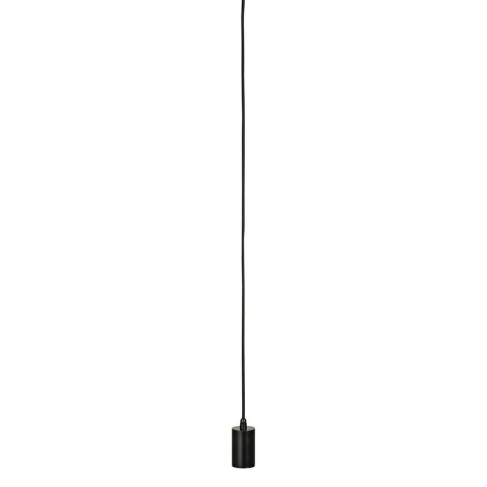 SLV 132690 FITU, pendant, A60, round, black, 5m cable with open cable end, max. 60W - Toplightco