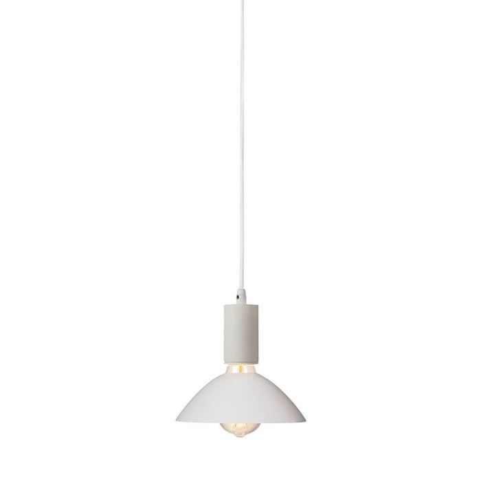 SLV 132691 FITU pendant, A60, round, white, 5m cable with open cable end, max. 60W - Toplightco
