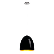 SLV 133060 PARA CONE 30 pendant, round, black/gold, E27, max. 60W - Toplightco