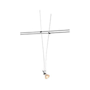 SLV 139070 ASMARA, for TENSEO low-voltage cable system, QR-C51, black, 1 pc - Toplightco