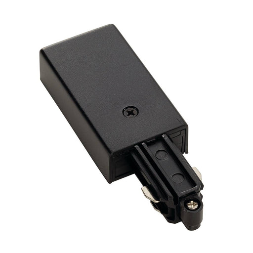 SLV 143030 Feed-in for 1-Circuit  track, surface-mounted, black, earth left - Toplightco