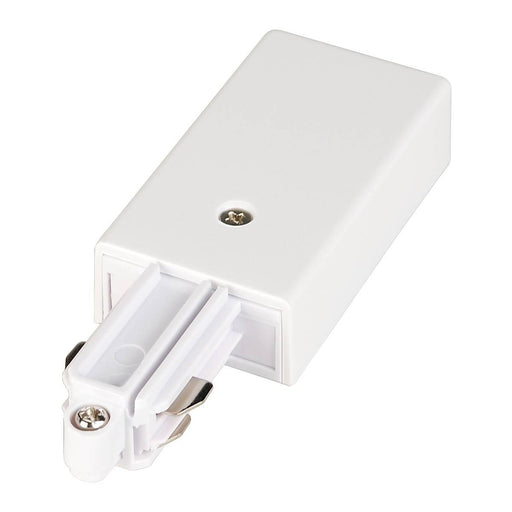 SLV 143041 Feed-in for 1-Circuit track, surface-mounted, white, earth right - Toplightco