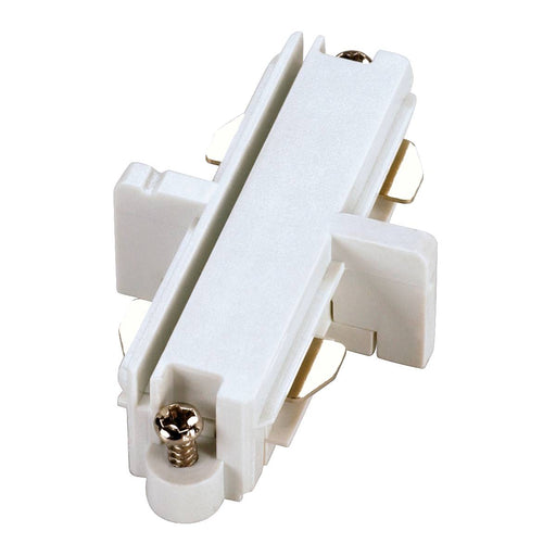 SLV 143091 Direct connector for 1-Circuit track, white, electrical - Toplightco