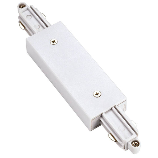 SLV 143101 Direct connector for 1-Circuit track, white, with feed-in capability - Toplightco