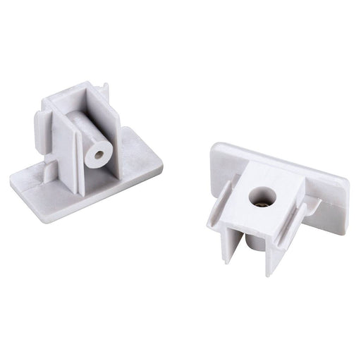 SLV 143131 End caps for 1-Circuit track, surface-mounted version , white - Toplightco