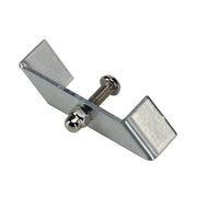 SLV 143230 Retaining bracket for 1-Circuit track, recessed version, nickel matt, 1 pce. - Toplightco