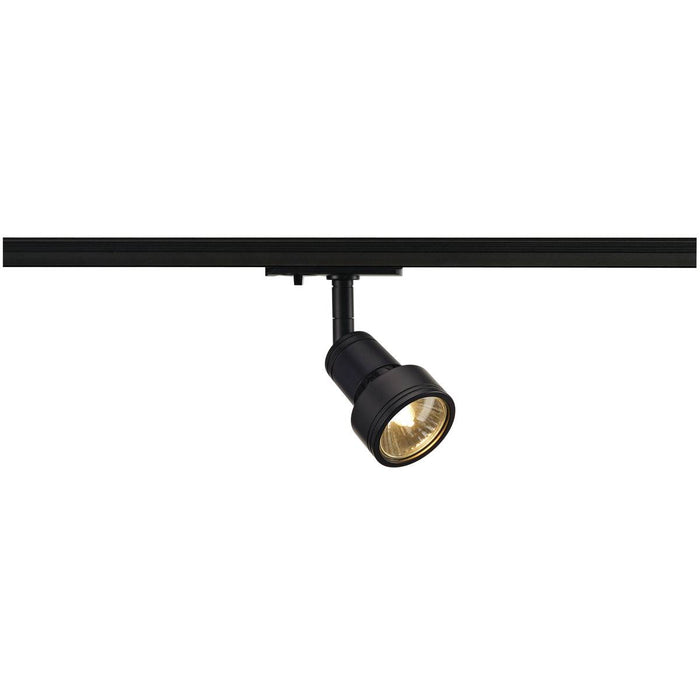SLV 143390 PURI lamp head, black, GU10, max. 50W, incl. 1-Circuit adapter - Toplightco