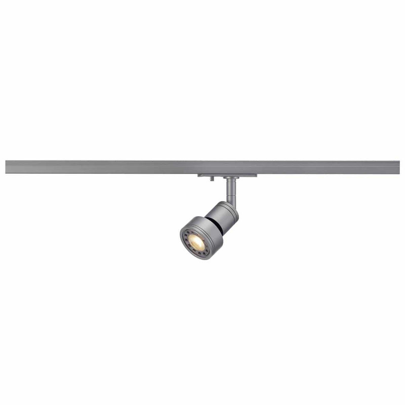 SLV 143392 PURI lamp head, silver-grey GU10, max. 50W, incl. 1- circuit adapter - Toplightco