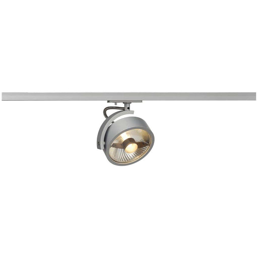 SLV 143544 KALU TRACK ES111 lamp head, silver-grey, incl. 1-Circuit adapter - Toplightco
