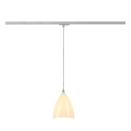 SLV 143594 TONGA IV pendant, white ceramic shade, E14, max. 60W, incl. 1-Circuit adapter - Toplightco