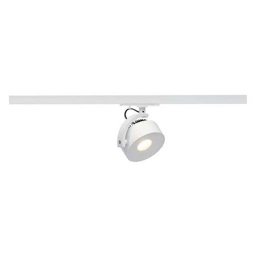 SLV 143731 KALU TRACK LEDDISK SPOT, white , 3000K, incl. 1-Circuit adapter - Toplightco
