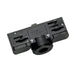 SLV 145990 EUTRAC 3-Circuit track adapter , black, incl. mounting accessory - Toplightco