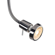 SLV 146692 DIO FLEX PLATE GU10 wall light , chrome, GU10, max. 50W, incl. switch - Toplightco