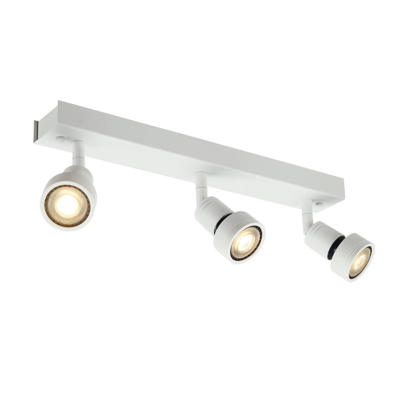SLV 147381 PURI 3 ceiling light, matt white, 3x GU10, max. 3x 50W, incl. deco ring - Toplightco