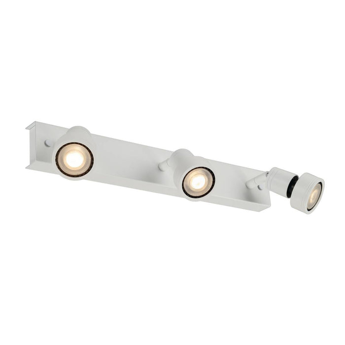 SLV 147381 PURI 3 ceiling light, matt white, 3x GU10, max. 3x 50W, incl. deco ring - Toplightco