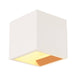 SLV 148018 PLASTRA CUBE wall light, square, white plaster, G9, max. 42W - Toplightco