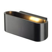 SLV 151450 OSSA R7s wall light, oval, matt black, R7s 78mm, max. 100W, up/down - Toplightco