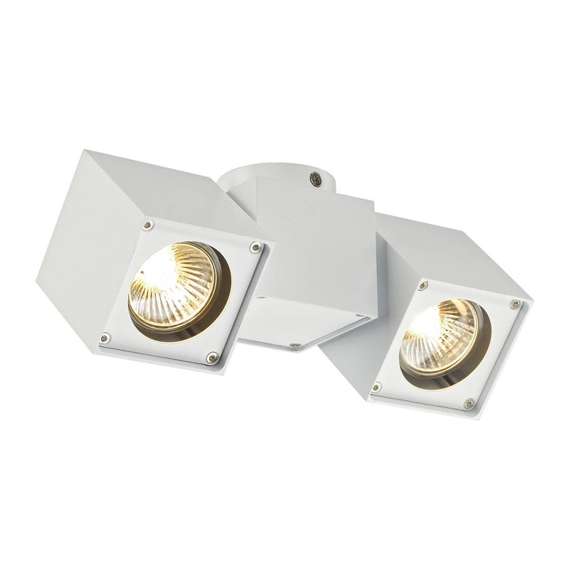 SLV 151531 ALTRA DICE SPOT 2 ceiling light, white, 2x GU10, max. 2x 50W - Toplightco