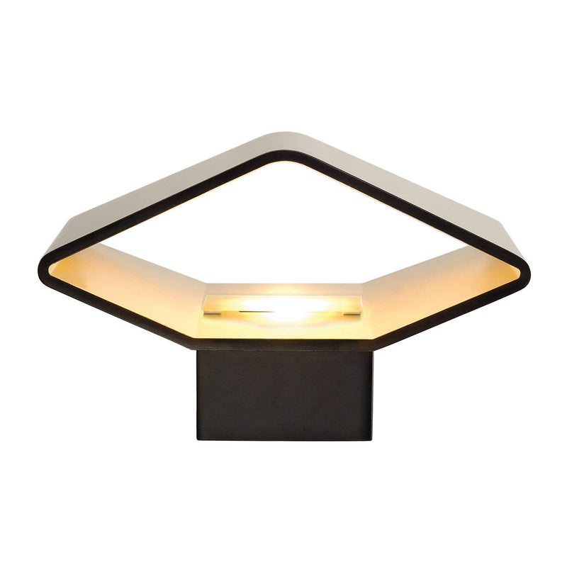 SLV 151710 CARISO 2 WL Indoor LED surface-mounted wall light black/gold 2700K - Toplightco