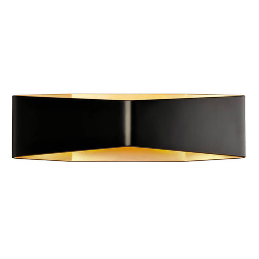 SLV 151740 BIG CARISO LED wall light 2, black/ brass 2x 9W LED, 3000K - Toplightco