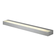 SLV 151786 SEDO 14 LED wall light, square brushed aluminium, frosted glass - Toplightco