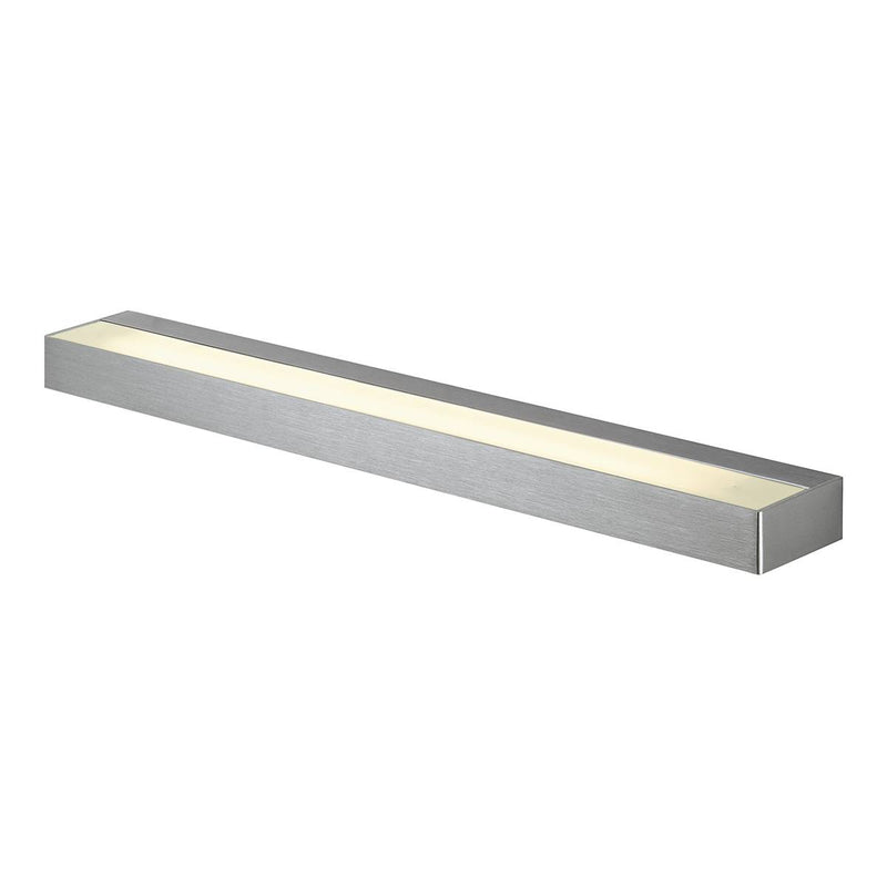 SLV 151786 SEDO 14 LED wall light, square brushed aluminium, frosted glass - Toplightco