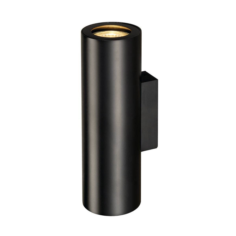 SLV 151800 ENOLA_B UP/DOWN wall light, black, 2x GU10, max. 2x 50W - Toplightco