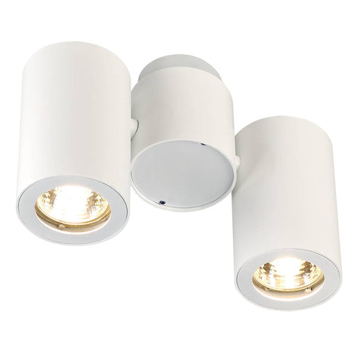 SLV 151831 ENOLA_B SPOT 2 wall and ceiling light, double, white, 2x GU10, max. 2x 50W - Toplightco