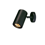 SLV 152010 ENOLA_B wall and ceiling spot, single, black, GU10, max. 50W - Toplightco