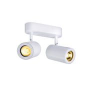 SLV 152021 ENOLA_B wall and ceiling spot, double, white, 2x GU10, max. 2x 50W - Toplightco
