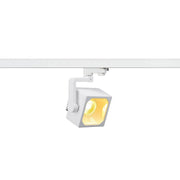SLV 152751 EURO CUBE SPOT, white, 60°, 3000K COB LED, CRI90, incl. 3-Circuit adapter - Toplightco