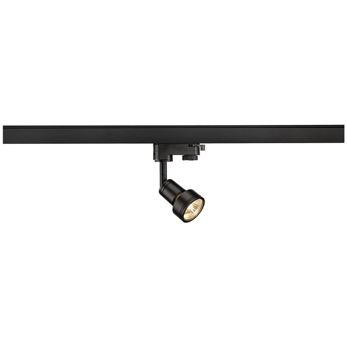 SLV 153560 PURI lamp head, black, GU10, max. 50W, incl. 3-Circuit adapter - Toplightco