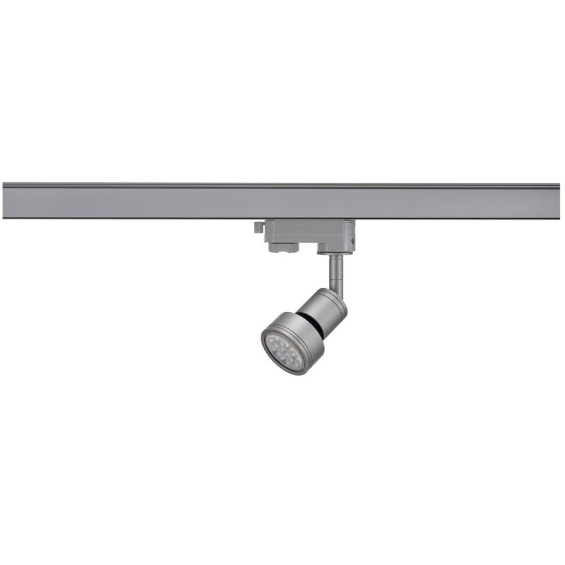 SLV 153564 PURI lamp head, silver-grey, GU10, max. 50W, incl. 3- circuit adapter - Toplightco