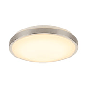 SLV 155156 MARONA LED, ceiling light, round, 3000k, brushed aluminium - Toplightco