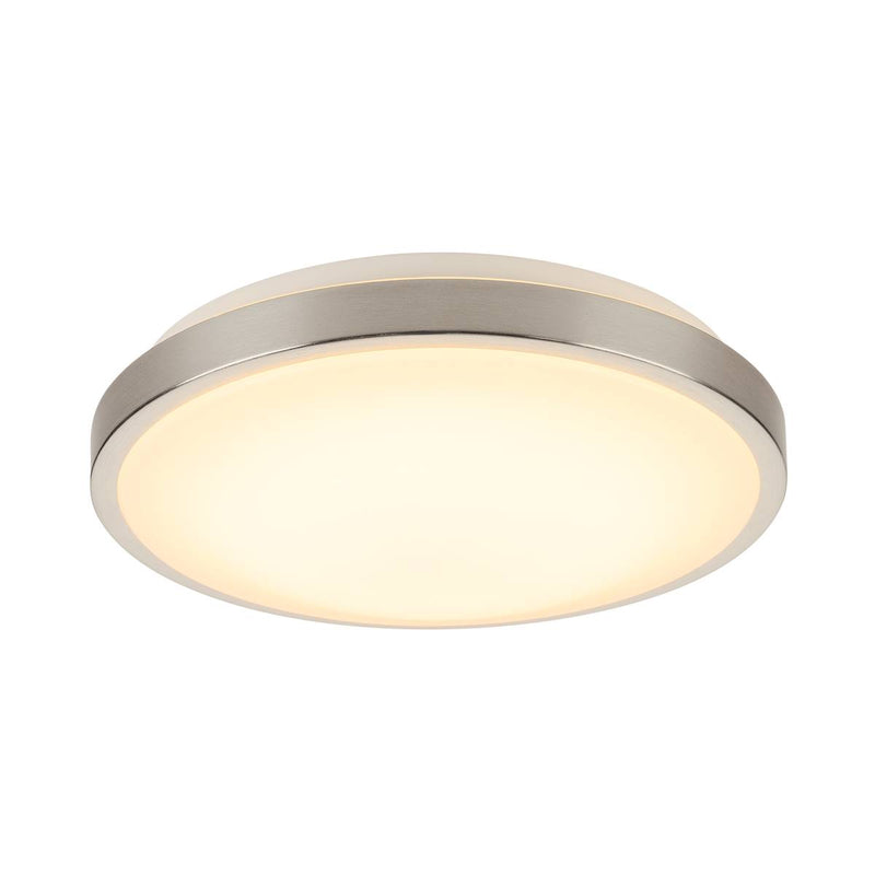 SLV 155156 MARONA LED, ceiling light, round, 3000k, brushed aluminium - Toplightco