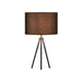 SLV 155540 FENDA E27 table lamp base, matt black, without shade - Toplightco