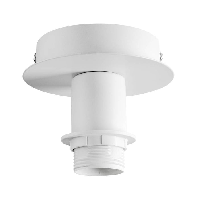 SLV 155551 FENDA E27 ceiling light, white , without shade - Toplightco