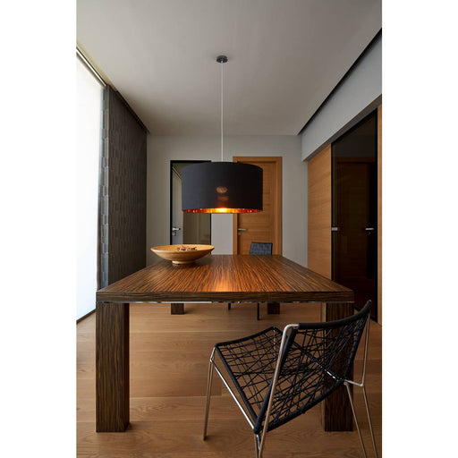 SLV 156122 FENDA lamp shade, D455/ H280, black/copper - Toplightco