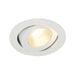 SLV 161271 CONTONE downlight, adjustable, round, white, 13W LED, warm white - Toplightco