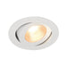 SLV 161271 CONTONE downlight, adjustable, round, white, 13W LED, warm white - Toplightco