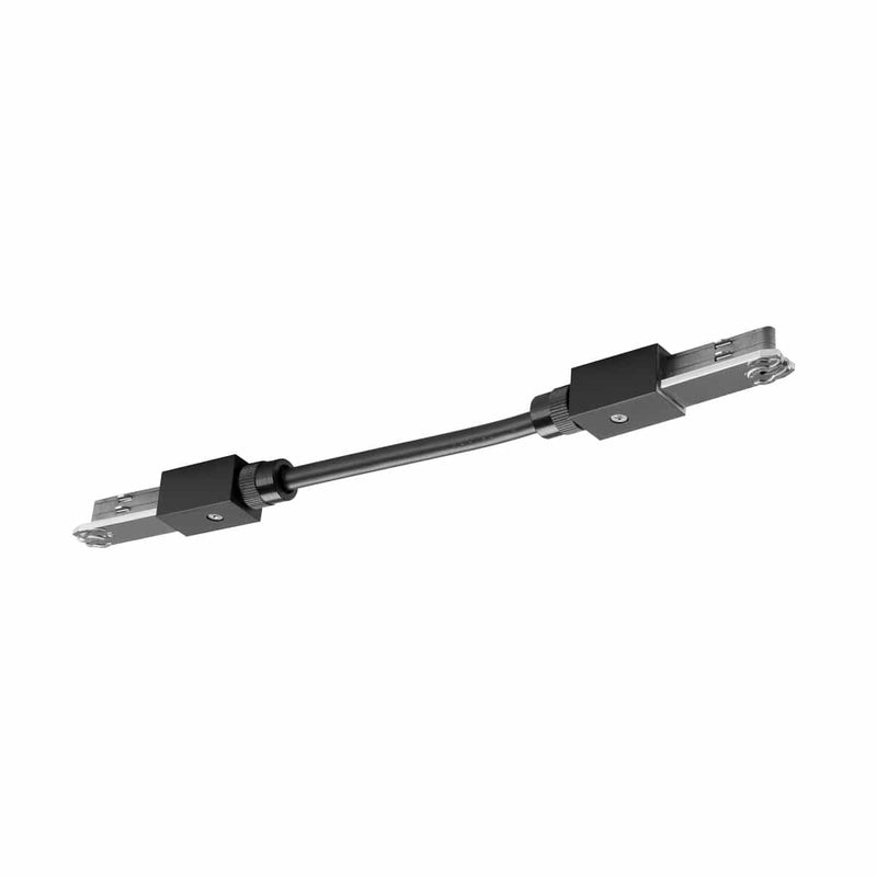 SLV 172190 Flex-connector, For D-track 2-circuit 240v Track, Black - Toplightco