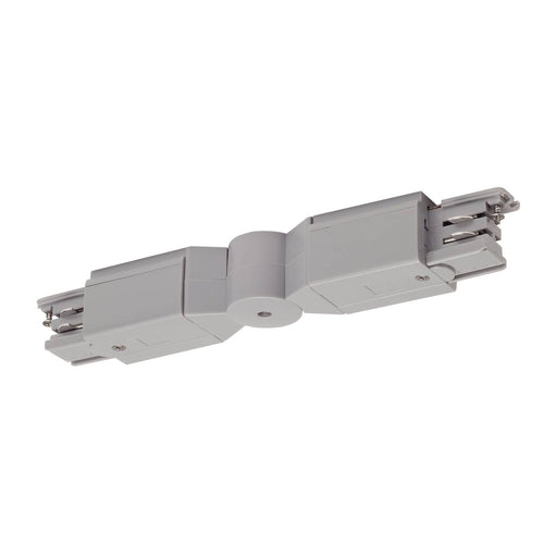 Powergear Adjustable connector for 3 Circuit track, silver-grey PRO-M435-S - Toplightco