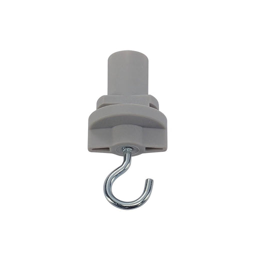 Powergear 3 Circuit adapter with hook for 3 Circuit track, silver-grey PRO-M142-S - Toplightco