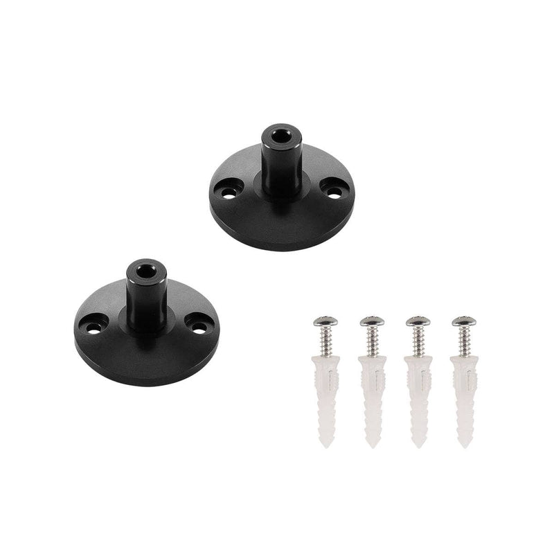 SLV 186300 WALL BRACKET, for TENSEO low-voltage cable system, short, black, 2 pieces - Toplightco