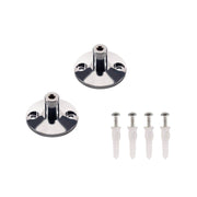 SLV 186302 Wall bracket for low-voltage wire system, chrome, 2 pieces, 3cm - Toplightco