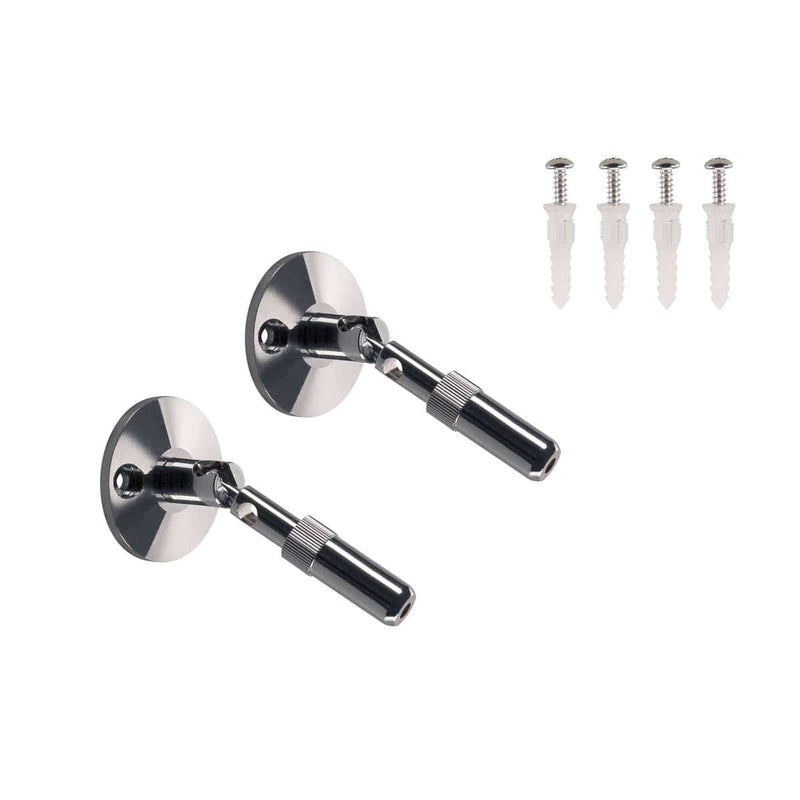 SLV 186312 Wall bracket for low-voltage wire system, chrome, 2 pieces, 10cm - Toplightco