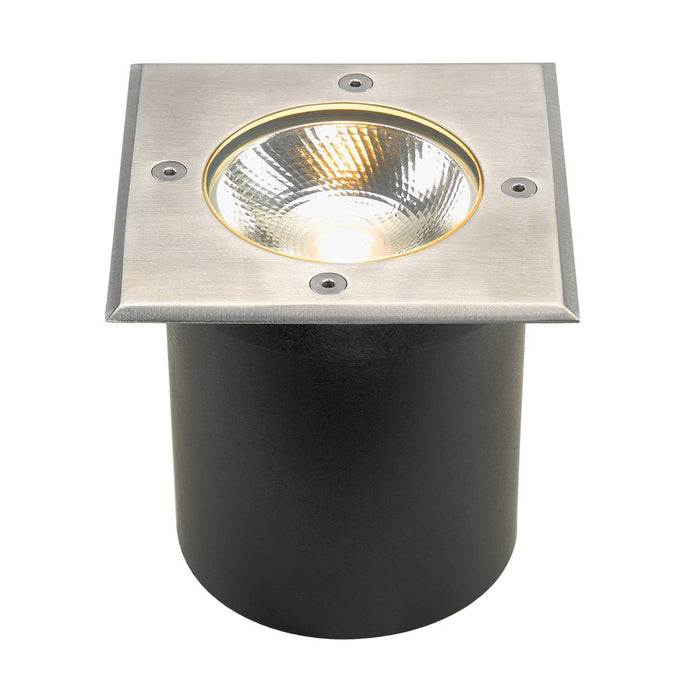 SLV 227604 ROCCI inground fitting, square , stainless steel 316, 6W COB LED, 3000K, incl. driver - Toplightco